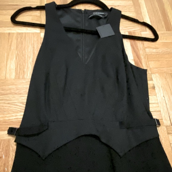 Club Monaco wool suit dress size 4 black - Picture 3 of 8